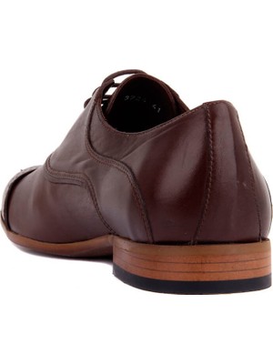 Sail Laker's Kahverengi Deri Erkek Ayakkabı
