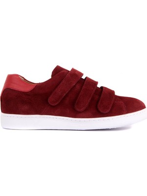 Sail Laker's Bordo Süet Erkek Sneaker