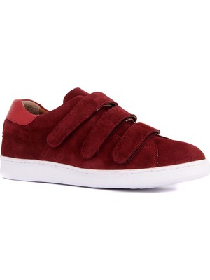 Sail Laker's Bordo Süet Erkek Sneaker