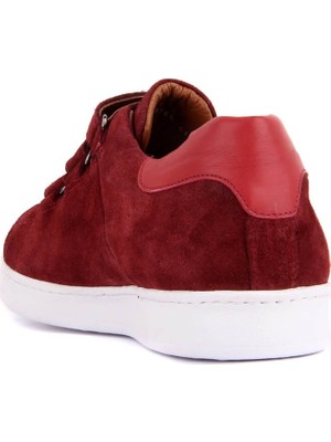 Sail Laker's Bordo Süet Erkek Sneaker