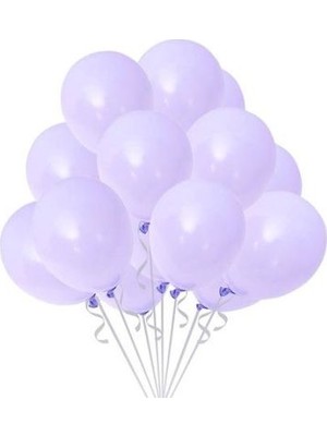 Partici Makaron Balon lila 100'lü Paket