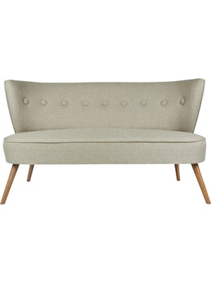Ze10 Design Bienville Loveseat İkili Kanape Gri