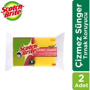Scotch Brite Yesıl Çizmez Sunger Tk 2' li Paket