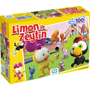 CA Games Li̇mon İle Zeyti̇n Puzzle 100 - CA.5084