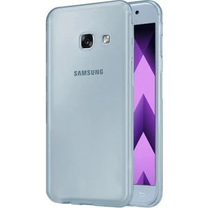 Samsung Galaxy A5 2017 Kılıf A520 İnce Şeffaf Silikon Kılıf Şeffaf + Ekran Koruyucu Cam