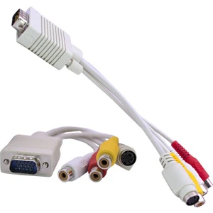 Vga 3Rca + S Video 30 Cm Kablo
