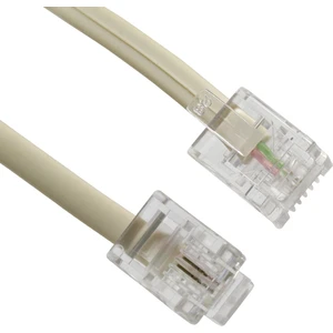 Telefon Hat Kablosu Hazır 15 Metre Krem
