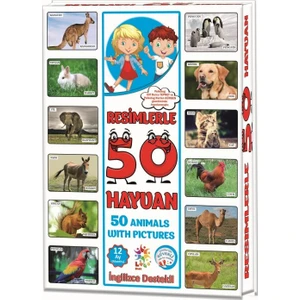 İngilizce Öğreniyorum İlk 50 Hayvan