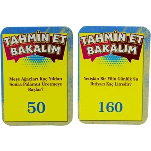 Tahmin Et Bak Bakalım
