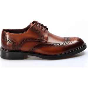 Fast Step Erkek Deri Casual Klasik Takım Bağcıklı Günlük Loafer Ayakkabı Taba 630ma724