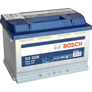 Akü 12V 74Ah S4 Silver Serisi 680 CCA