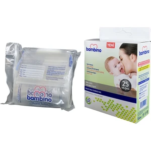 Anne Sütü Saklama Poşeti 25 Adet Sızdırmaz Tasarım ile Hijyenik Saklama İçin