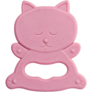 Kauçuk Yumuşak Diş Kaşıyıcı Pembe Kedi