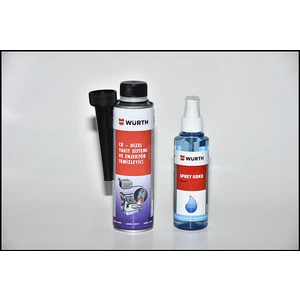 Dizel Enjektör 300 ml + Würth Sprey Koku Ocean 2'li Set