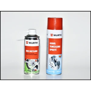 Balata Ve Genel Temizleme Sprey 500 ml + Würth Hhs Drylube 400 ml 2'İ Set