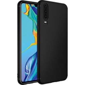Huawei P30 Elektrocase Serisi Silikon Tpu Kılıf - Siyah