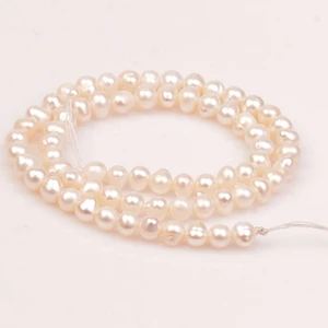 Taş Sandığı İnci Dizi 7 mm - Gerçek Kültür İncisi