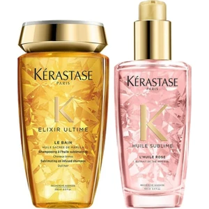 Elixir Ultime Le Bain Şampuan 250ML+BOYALI Saç Parlaklık Yağı 100ML