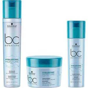 Bc Hyaluronic Nem Yükleme Şampuanı 250ML+MASKE 200ML+KREM 200ML