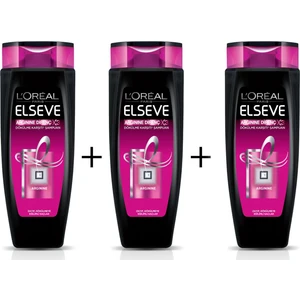 L'Oréal Paris Elseve Arginine Direnç x3 Şampuan 550 ml x3