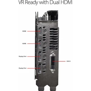 ROG Strix GeForce GTX 1660 Ti Gaming Advanced Edition 6GB 192Bit GDDR6 (DX12) PCI-E 3.0 Ekran Kartı (STRIX-GTX1660TI-A6G-GAMING)