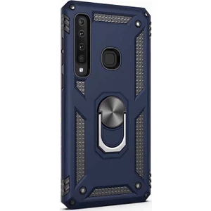 Samsung Galaxy A9 2018 Kılıf Vega Standlı Yüzüklü Mıknatıslı