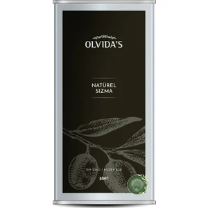 Olvıda'S Naturel Sızma Zeytinyağı 5 lt