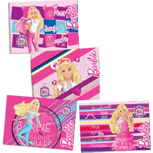 Barbie 25X35 Lisanslı Resim Defteri 15 Yaprak 4 Adet