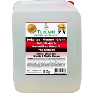 Terlans Doğaltaş Mermer Granit Temizleyici 5 Kg Dış Mekan Natural Stone Care Marble Cleaner