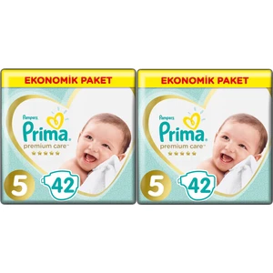 Premium Care 5 Numara 42 x 2=84 Adet Bebek Bezi