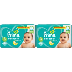 Ekonomik Paket 3 Numara 40 x 2=80 Adet Bebek Bezi