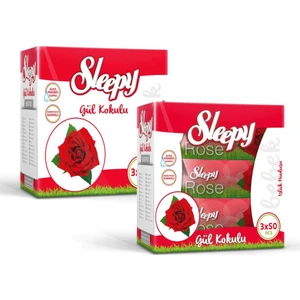 Gül Kokulu Islak Mendil 6' l ı( 6X50 Yaprak)