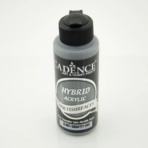 Hybrid Akrilik Multisurface Boya 120 Ml Grafiti Gri
