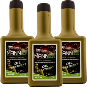 Mannbor New Nano Teknoloji Gold Bor Elmas Motor Yağ Katkısı 250 ml 3 Adet