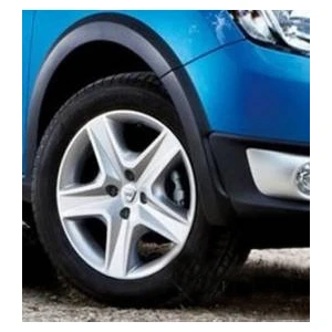Çobanoğlu Grup Dacia Sandero Stepway Orjinal Model Çelik Jant Görünümlü Kırılmaz - Esnek Bijonlu Jant Kapağı 4"lü Set