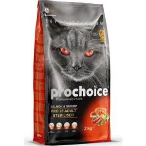Prochoice Somon&Karides Pro 33 Yetişkin Kısırlaştırılmış Kedi Maması