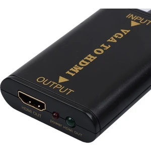 4443 Vga To Hdmi Laptop Tv Kablo Çevirici Dönüştürücü Adaptör