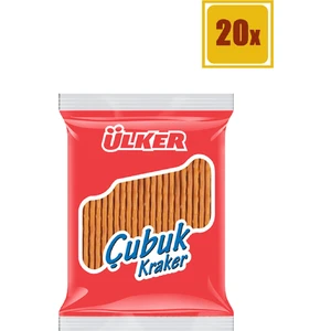 Sade Çubuk Kraker 82 gr 20'li Set