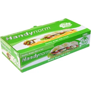 SANDVİC HAMBURGER TOST PİDE PLAST 12,5X26 1000 ADET NAKSAN