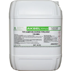 Tır Kamyon Dorse Fırçasız Yıkama 20 Kg /60