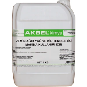 Zemin Ağır Yağ ve Kir Temizleyici Makine Kullanımı İçin 5 kg