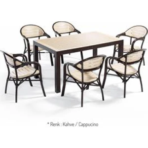 Bamboo 6 Lı Camlı Set