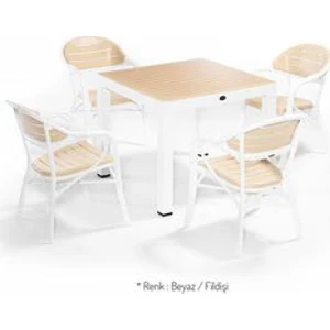 Bamboo 4 Lü Camlı Set
