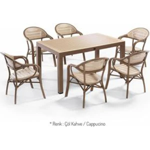 Bamboo 6 Lı Camlı Set