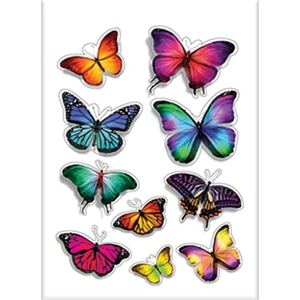 Keskin Color 8*12 Damla Çıkartma-Kelebek2
