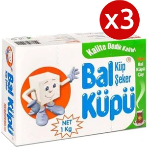 Bal Küpü Kesme Şeker 1000 gr 360 lı x 3' lü