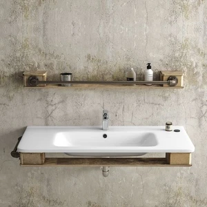 Urban 105 cm Konsollu Lavabo Beyaz Renk