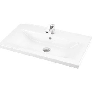 Sava 80 cm Konsollu Lavabo Beyaz Renk