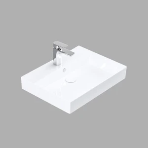 Stance 60 cm Konsollu Dikdörtgen Lavabo Beyaz