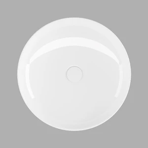 Lucente 43 cm Tezgah Üstü Oval Lavabo Beyaz